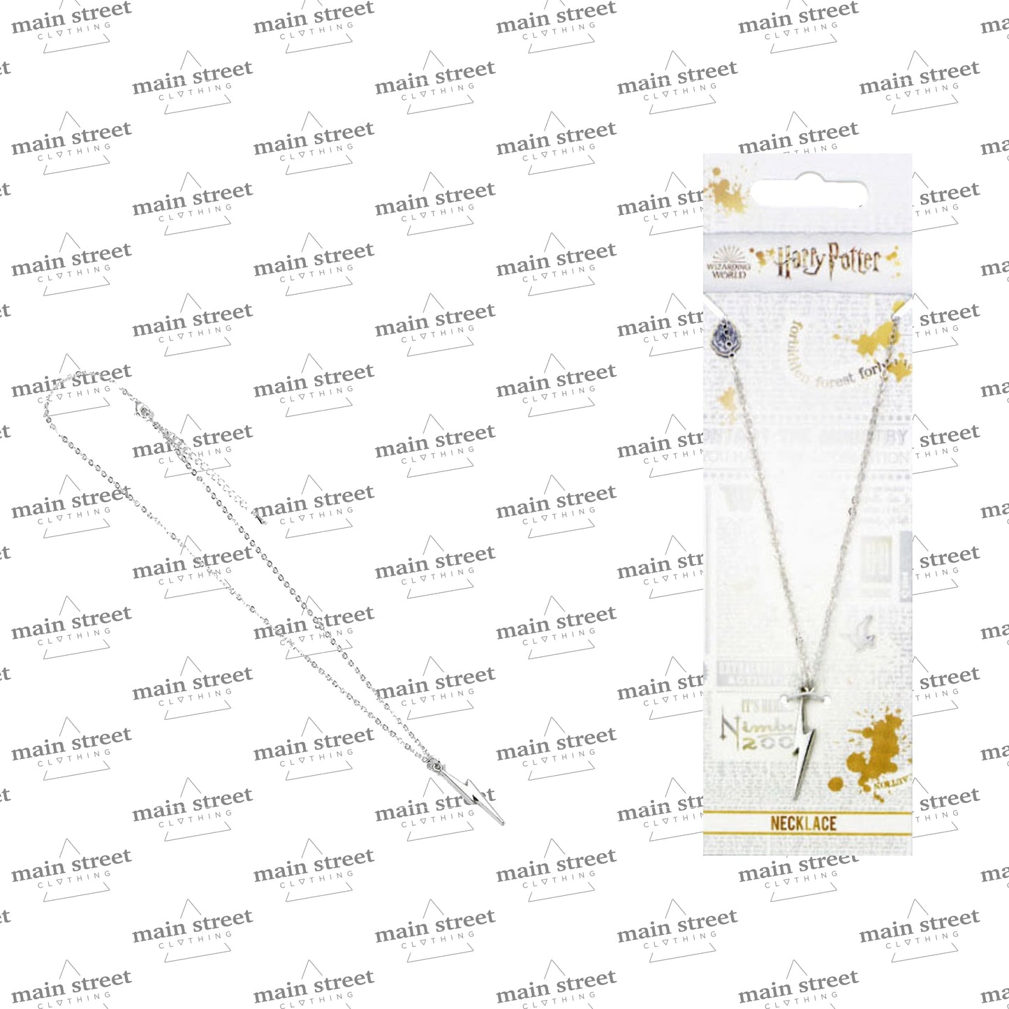 Harry Potter Lightning Necklace
