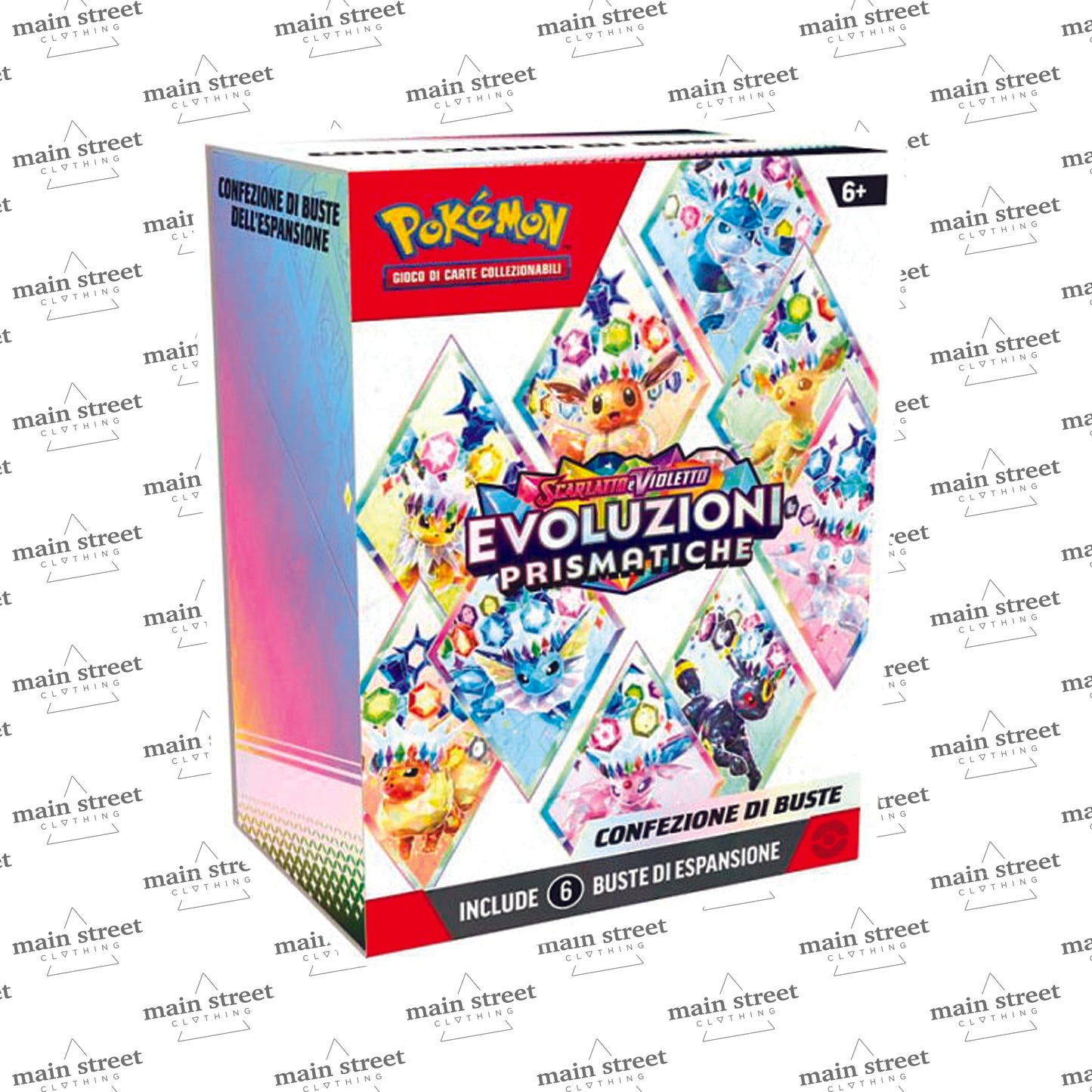 Pokemon Prismatic Evolutions Bundle 6 Booster Packs