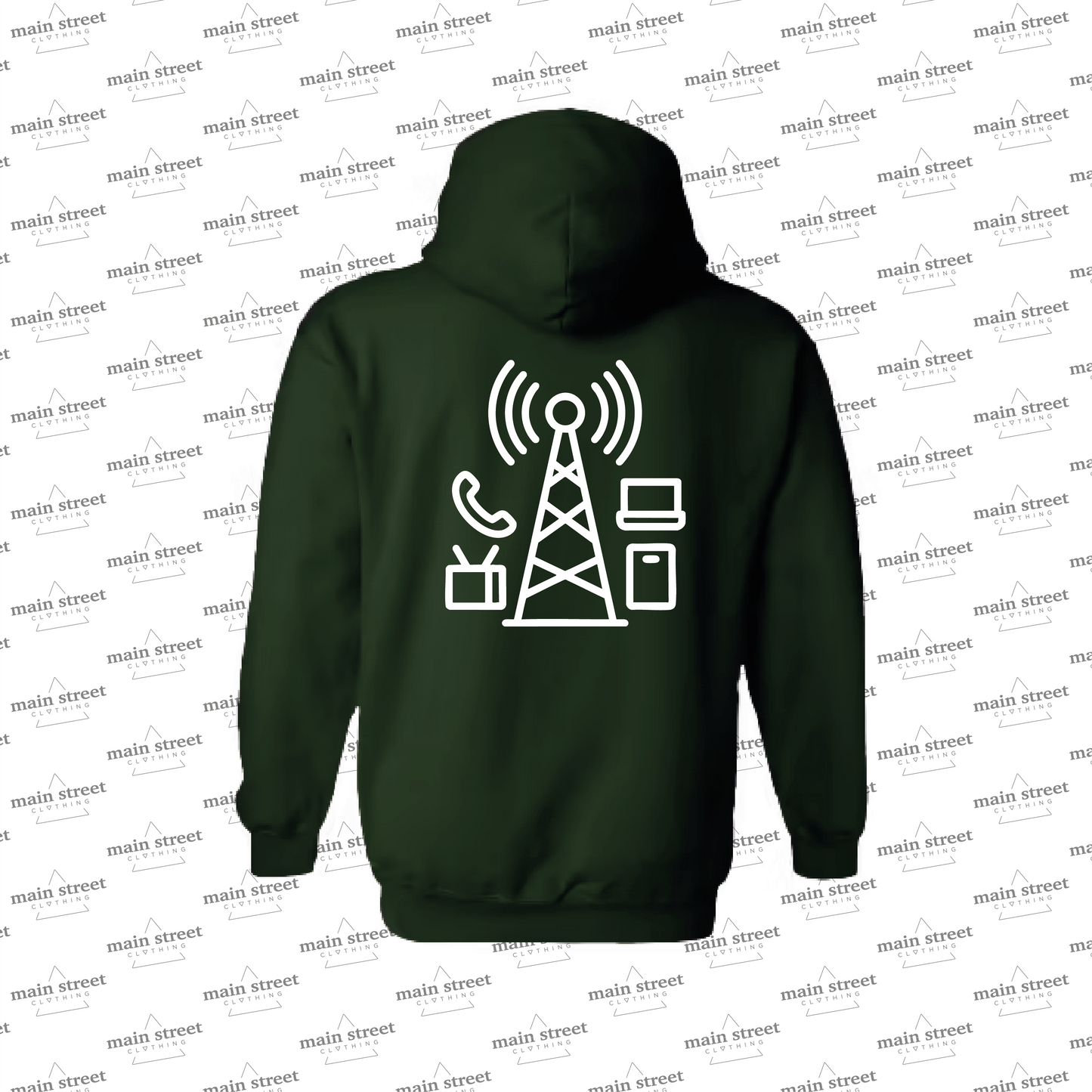 Marconi - Felpa cap Telecomunicazione