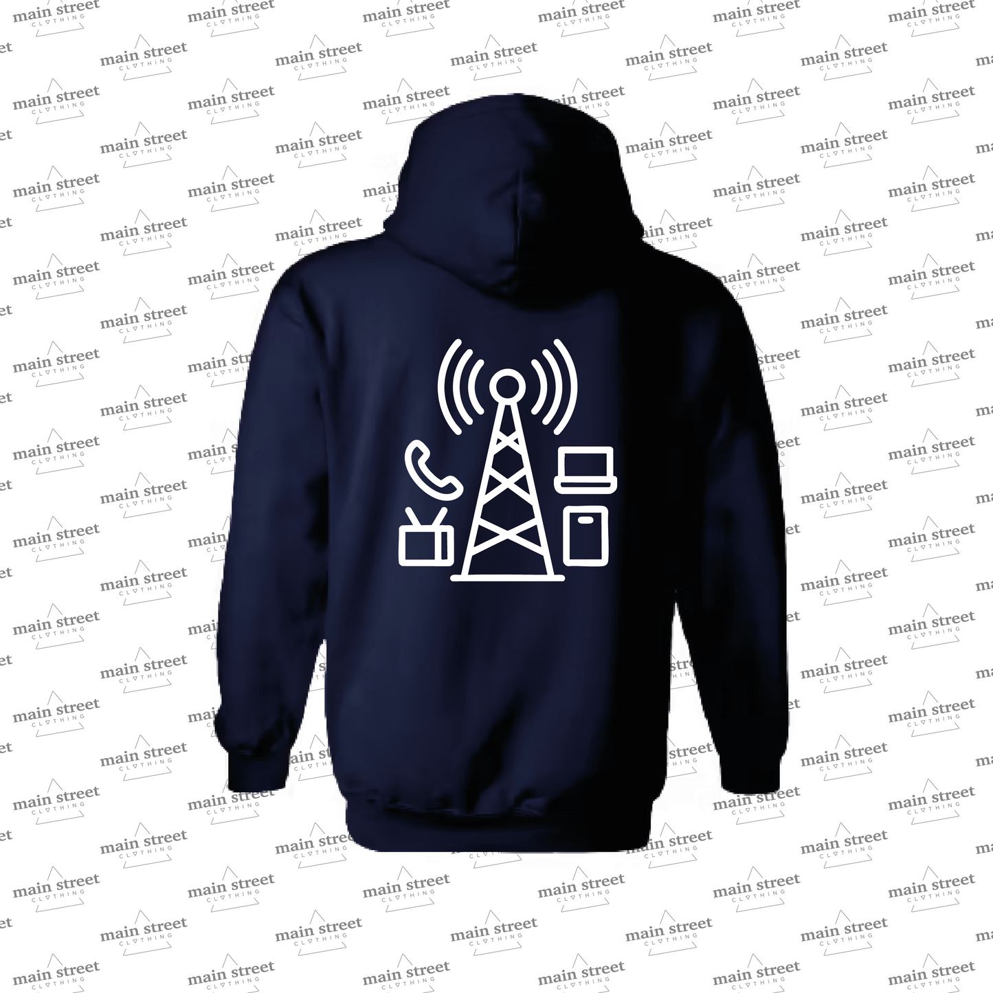 Marconi - Felpa cap Telecomunicazione