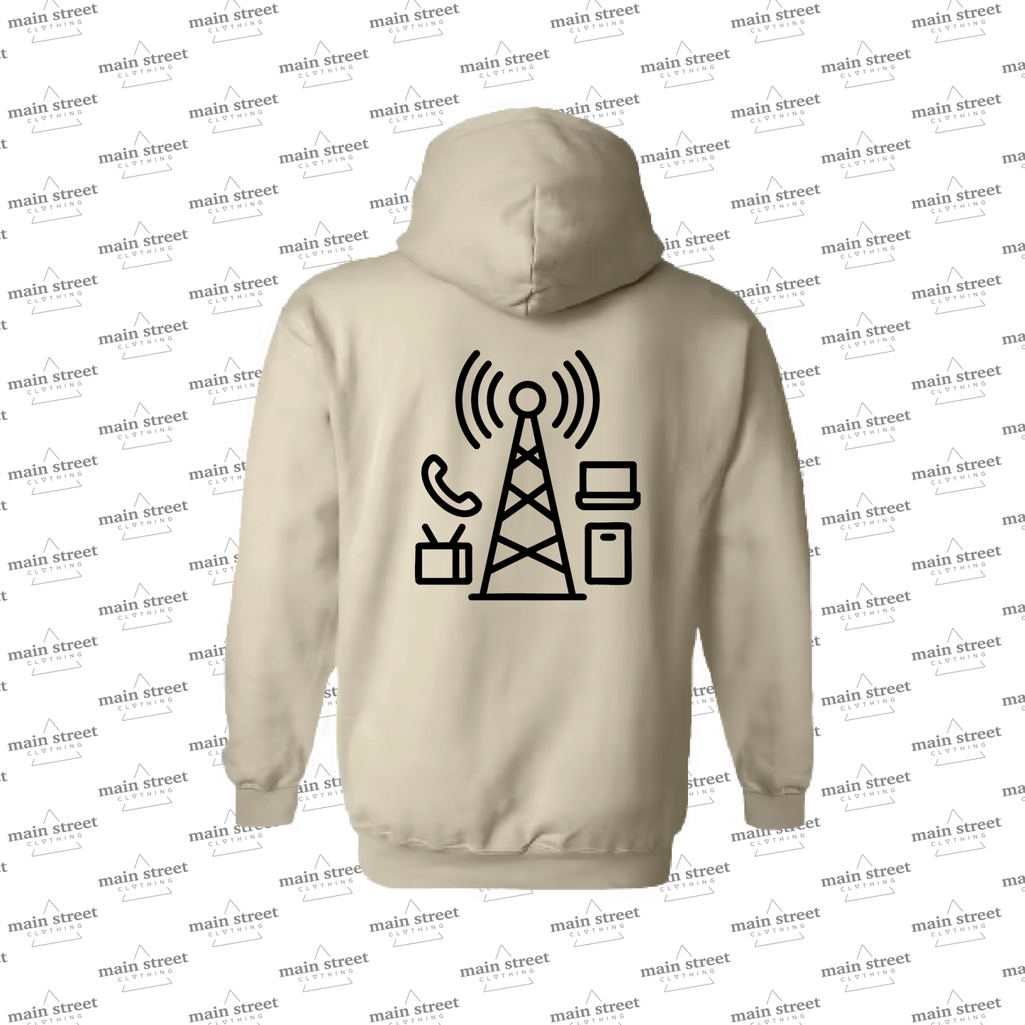 Marconi - Felpa cap Telecomunicazione