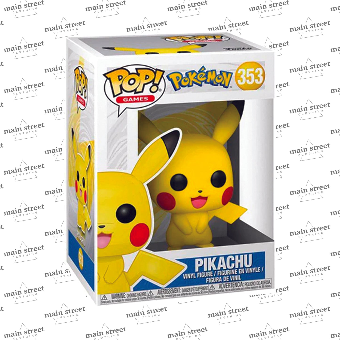 Funko Pop! Games: Pokémon - Pikachu #353