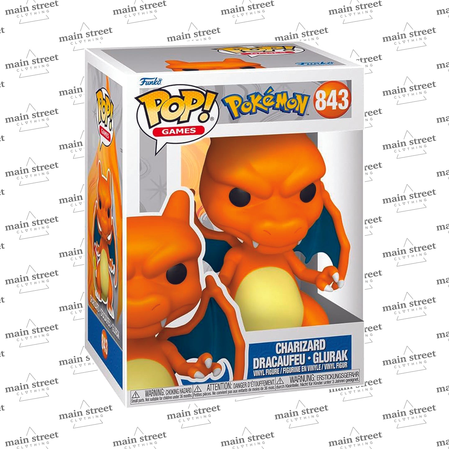 Funko POP! Games: Pokémon – Charizard #843