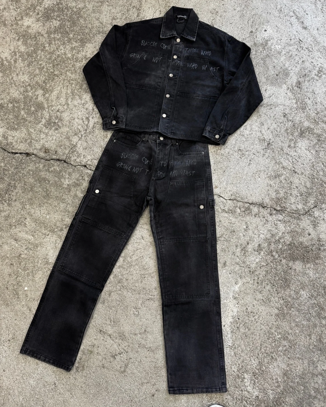 Coordinate Denim Grind To Succes