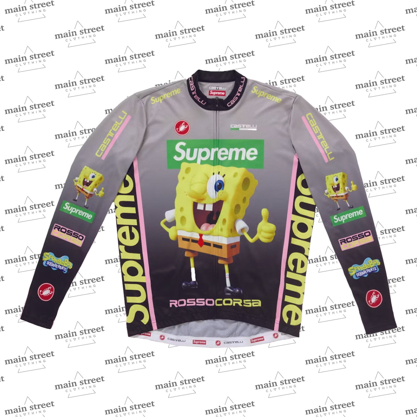 Supreme SpongeBob SquarePants Castelli Cycling Jersey