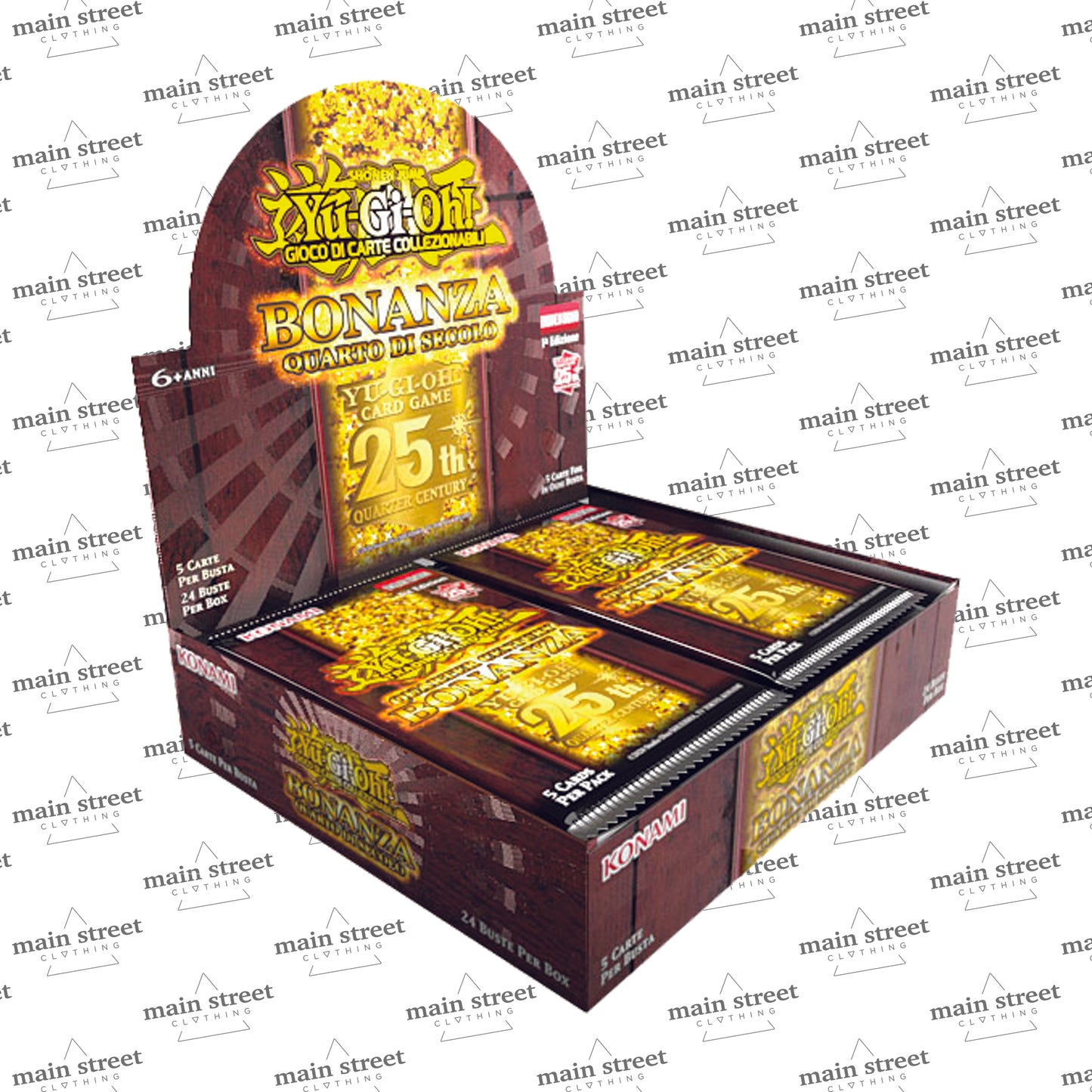 Yu-Gi-Oh! Quarter Century Bonanza Box 24 Envelopes