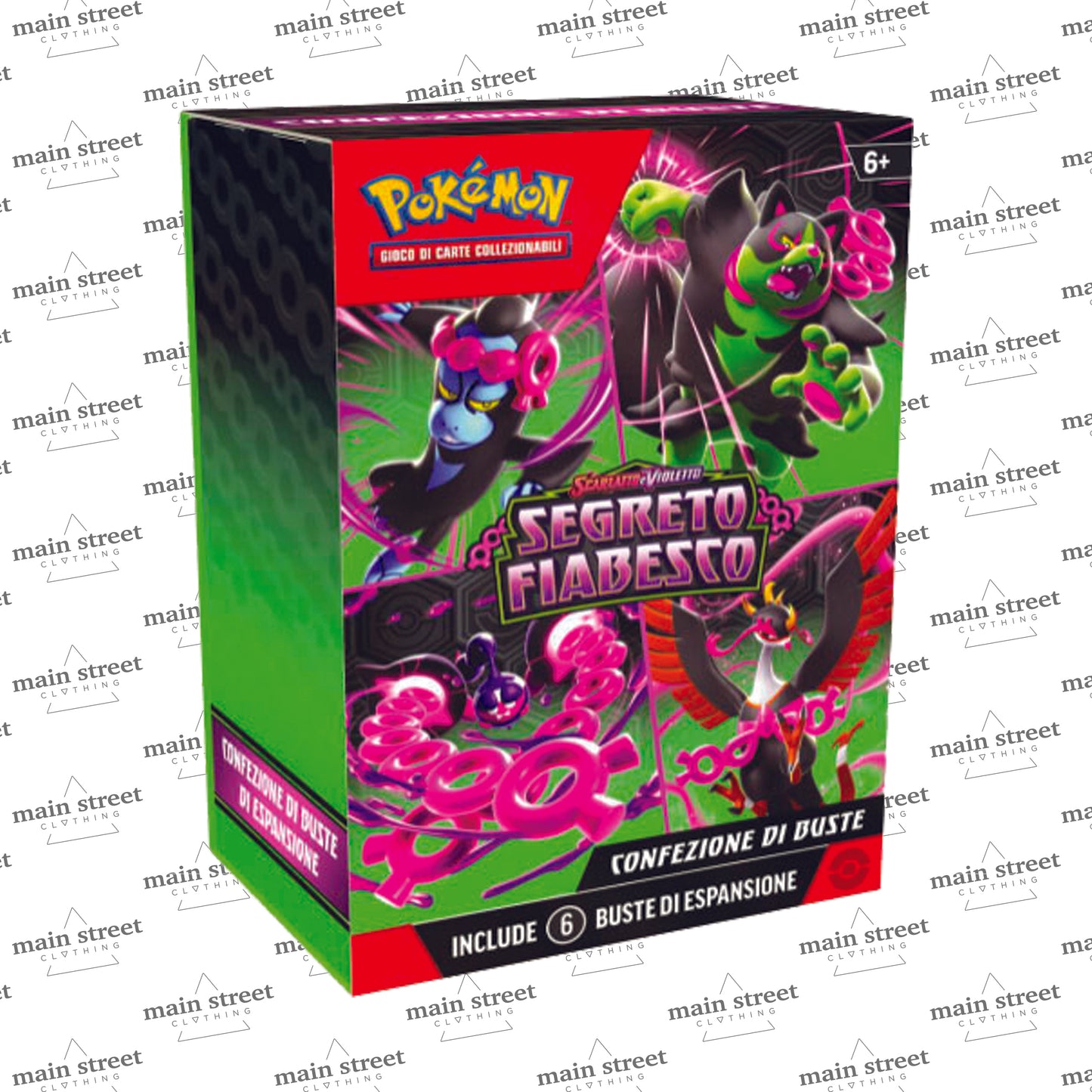 Pokemon Secret Fairytale Box 6 Boosters