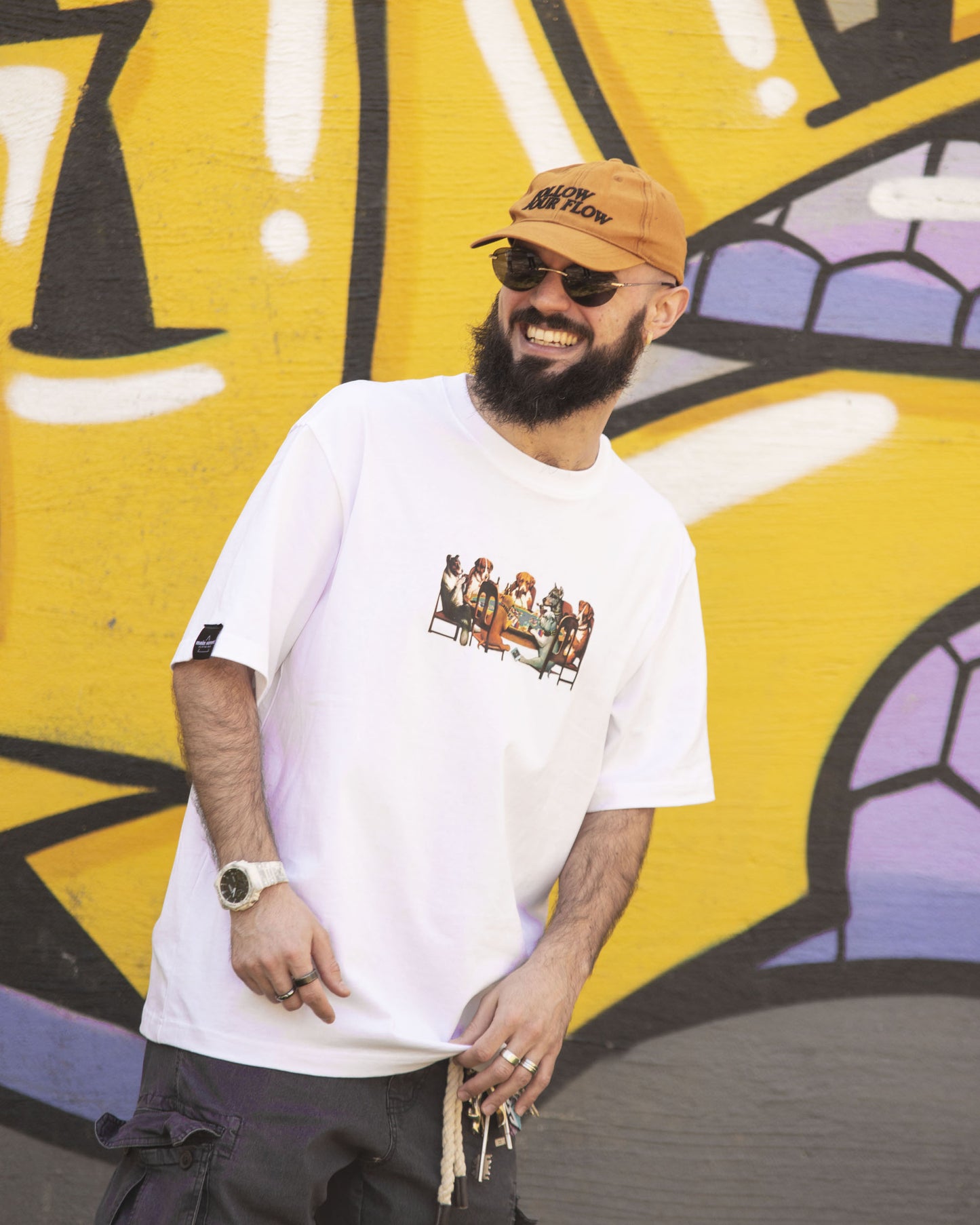 T-Shirt "Dogs Playing Yu-Gi"