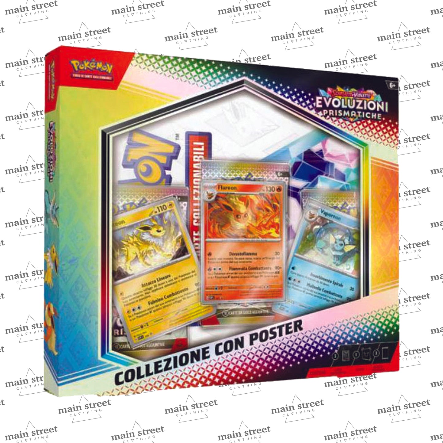 Pokemon Prismatic Evolutions Poster Collection