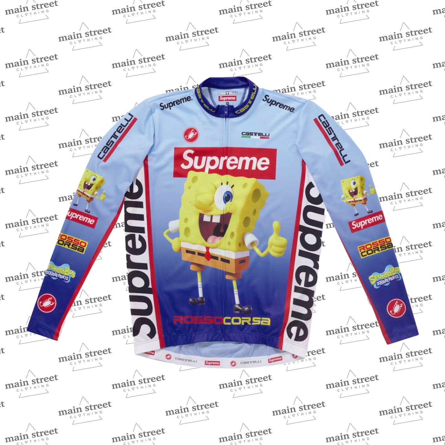 Supreme SpongeBob SquarePants Castelli Cycling Jersey