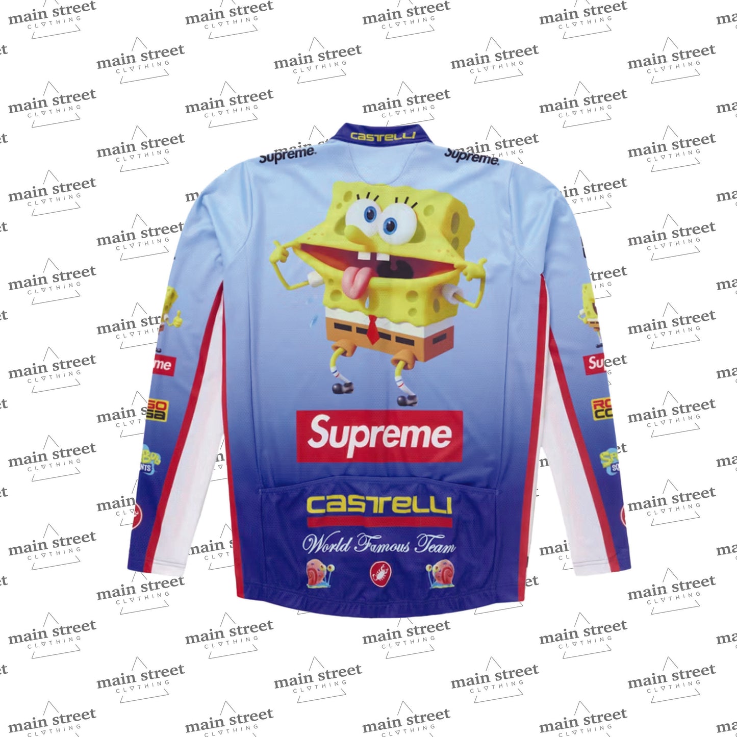 Supreme SpongeBob SquarePants Castelli Cycling Jersey