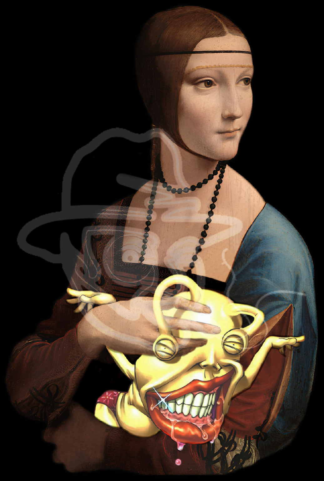 T-Shirt "Dama con l'Ojama"