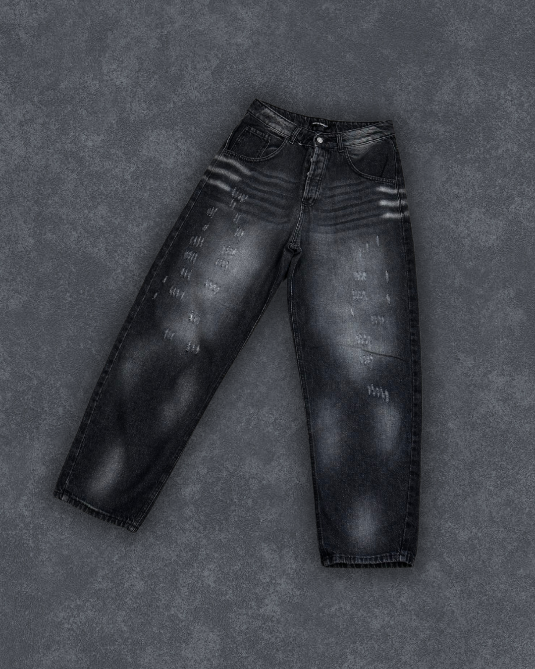 Dark Grey Baggy Jeans