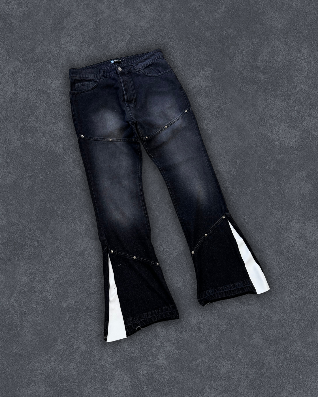 White Patch Jeans