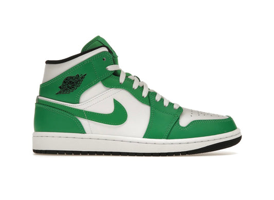 Jordan 1 Mid Lucky Green