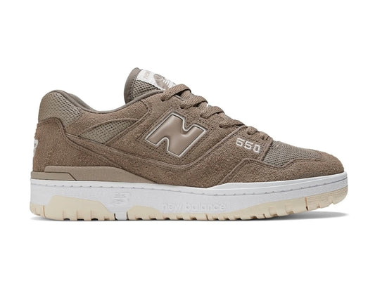 New Balance 550 Suede Mushroom