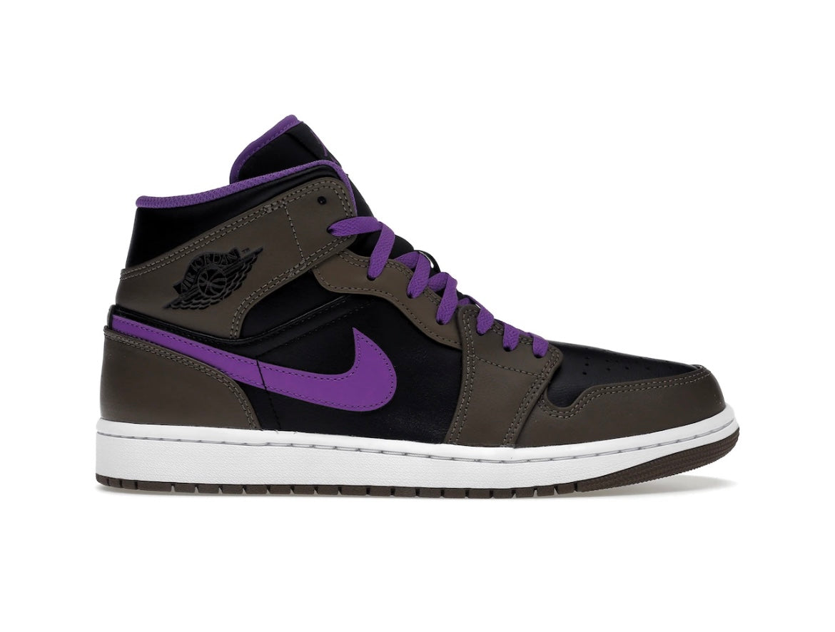 Jordan 1 Mid Purple Mocha
