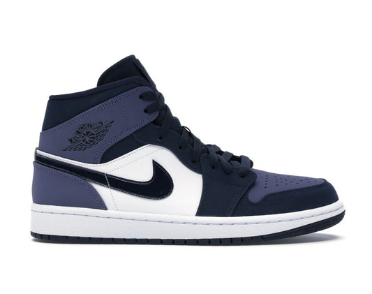 Jordan 1 Mid Obsidian Sanded Purple