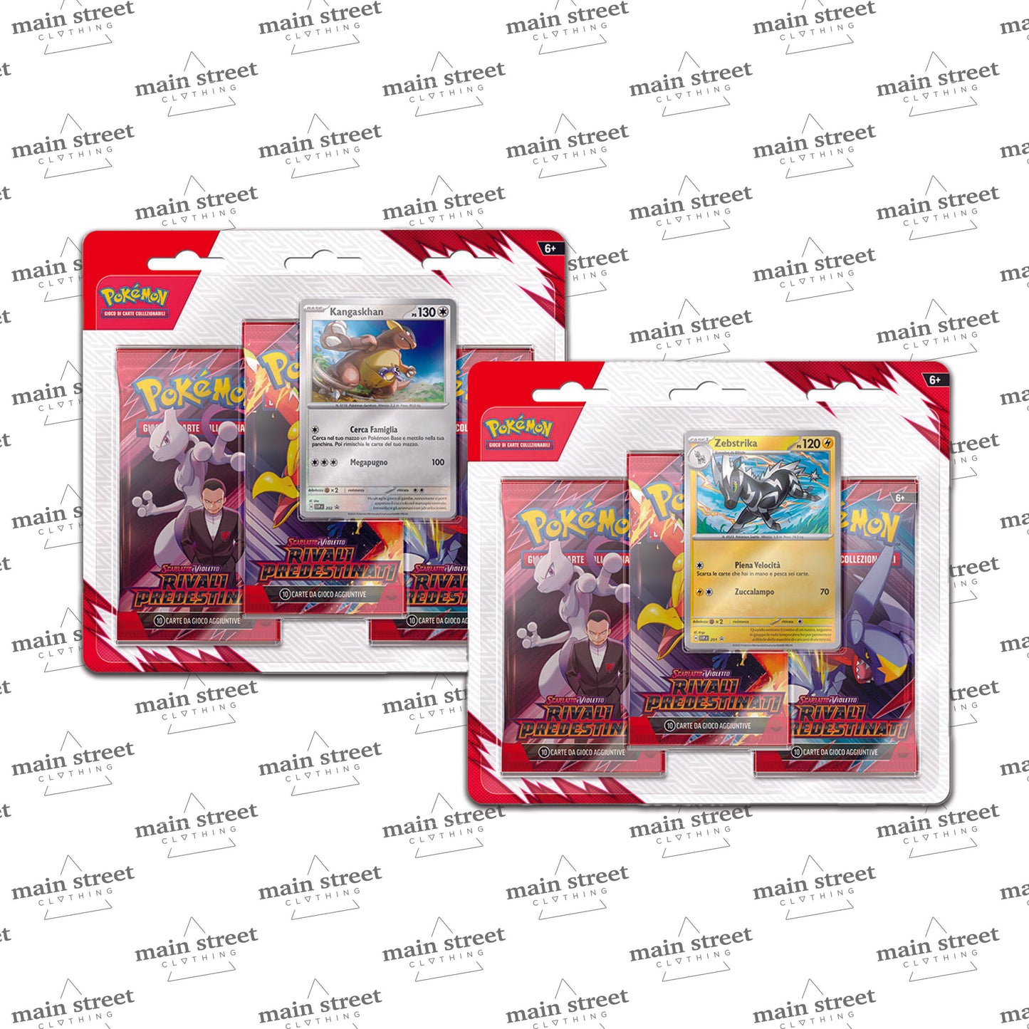 Pokemon ITA Team Rocket: Rivali Predestinati Blister 3 Buste