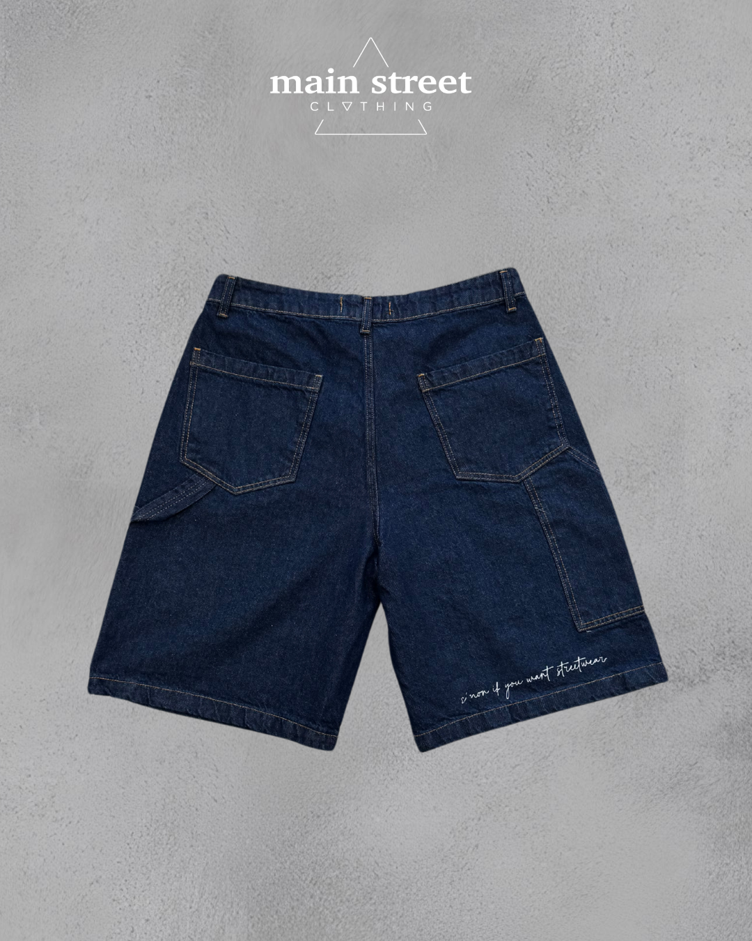 Jorts Denim Blue