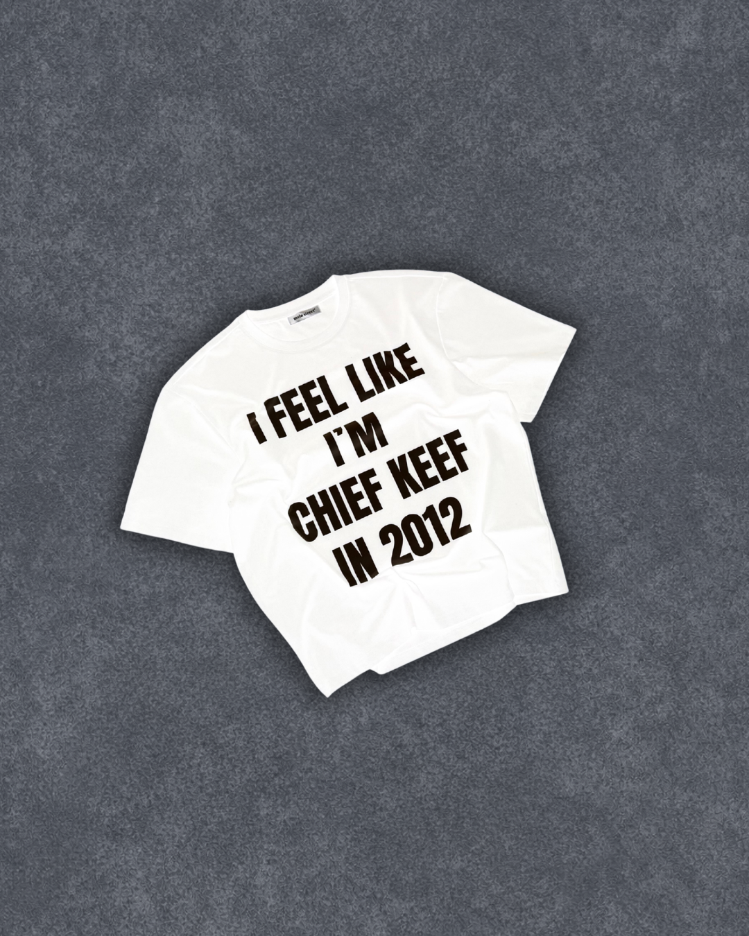 Chief Keef White TEE