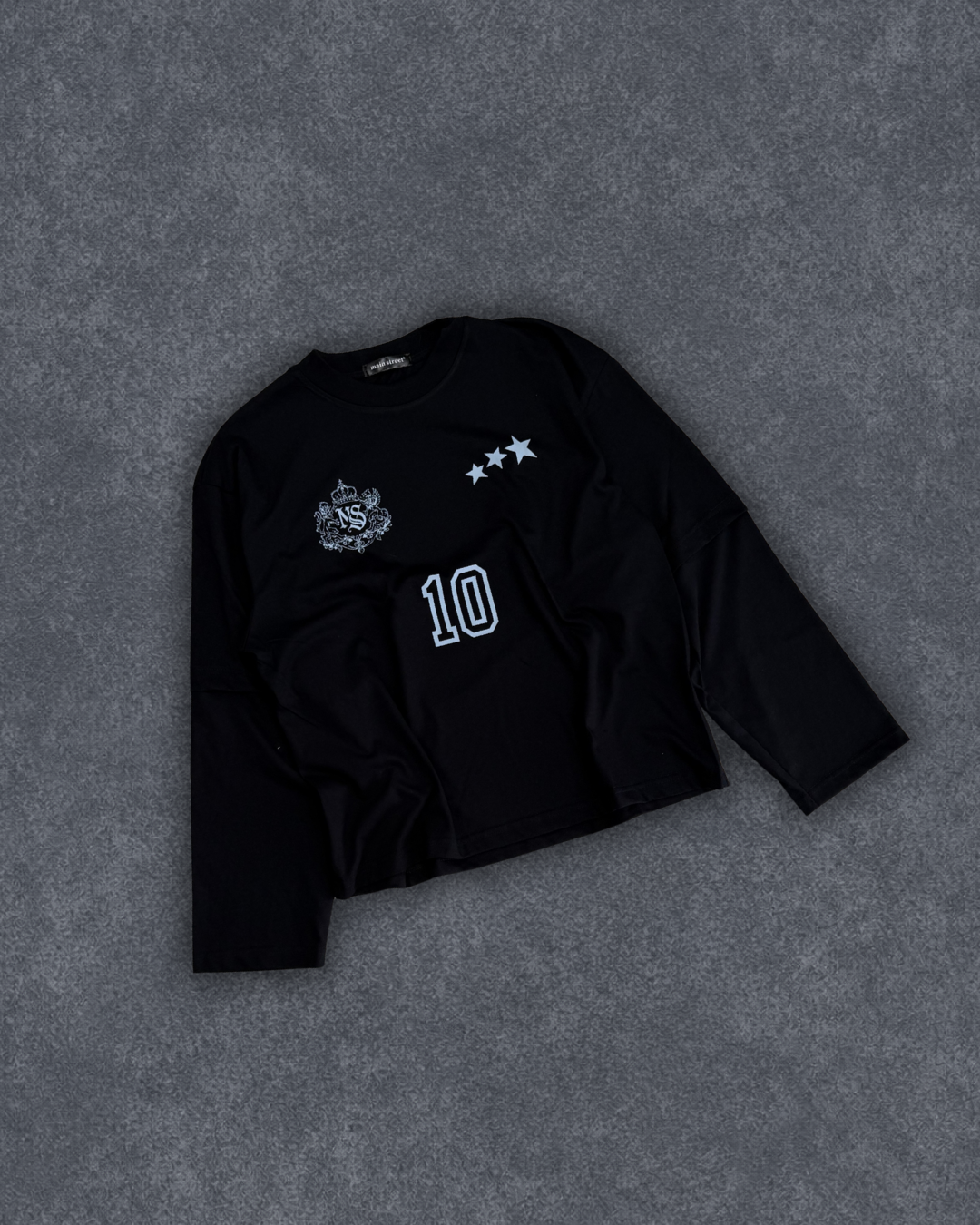 Black 10 Double Longsleeve