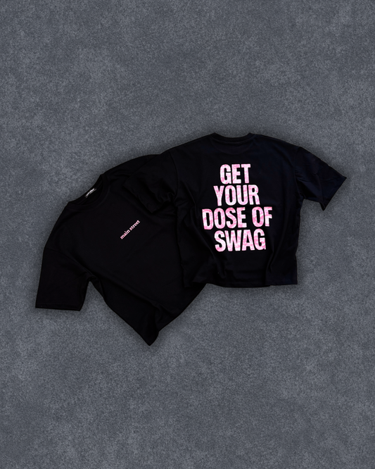 Get Your Dose Black TEE