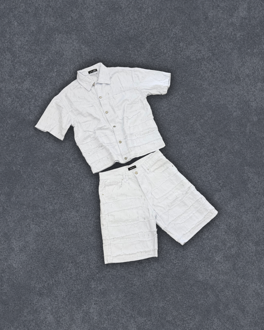 Frayed Denim Coordinate