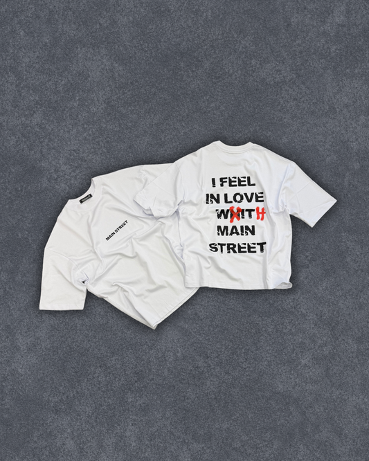 I Feel Love White TEE