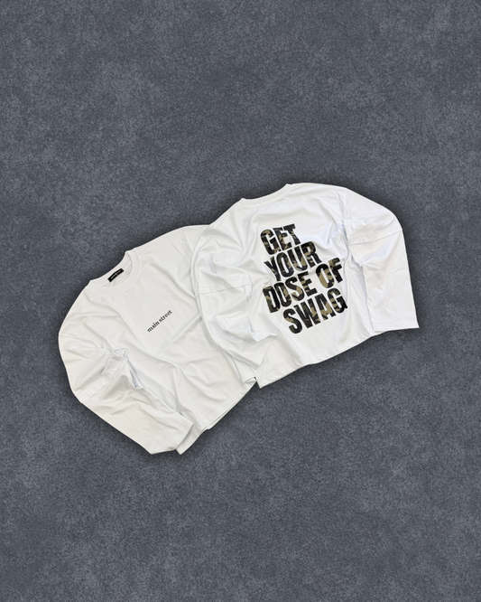 Military White Longsleeve