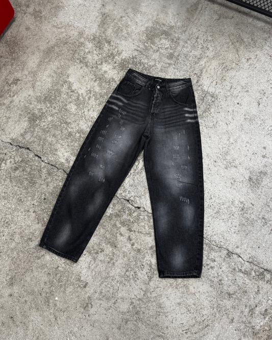 Dark Grey Baggy Jeans