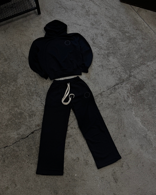 Logo Tracksuits Black