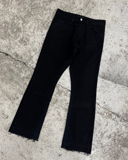 Flared Black Jeans