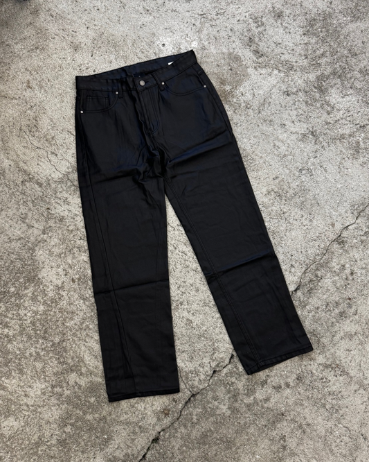 Black Leather Pants