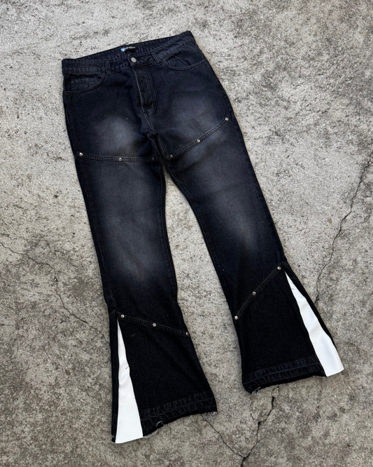White Patch Jeans