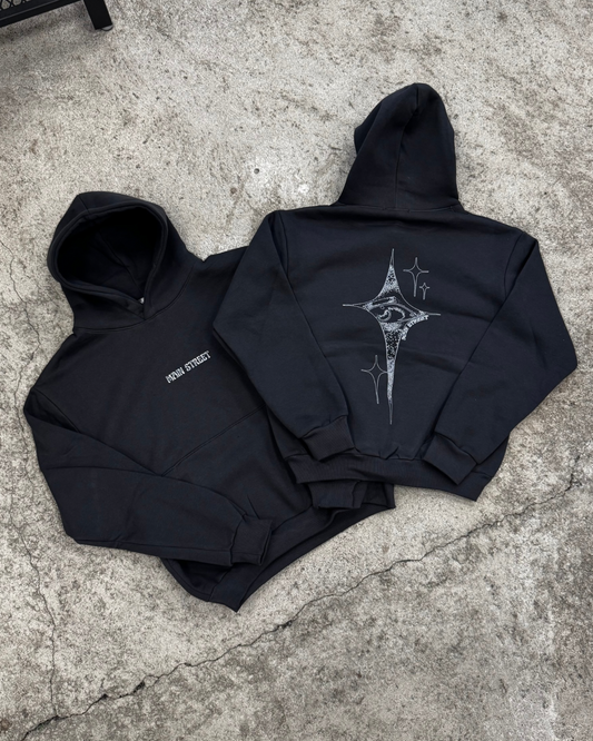 Grey Star Hoodie