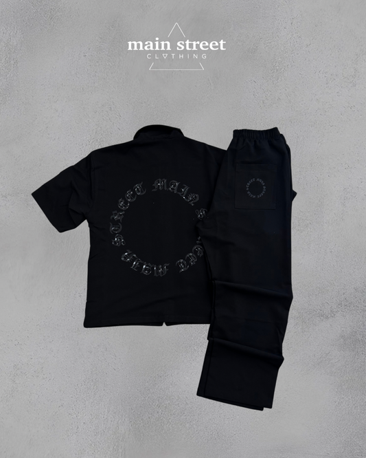 Cordinate Long Black Logo