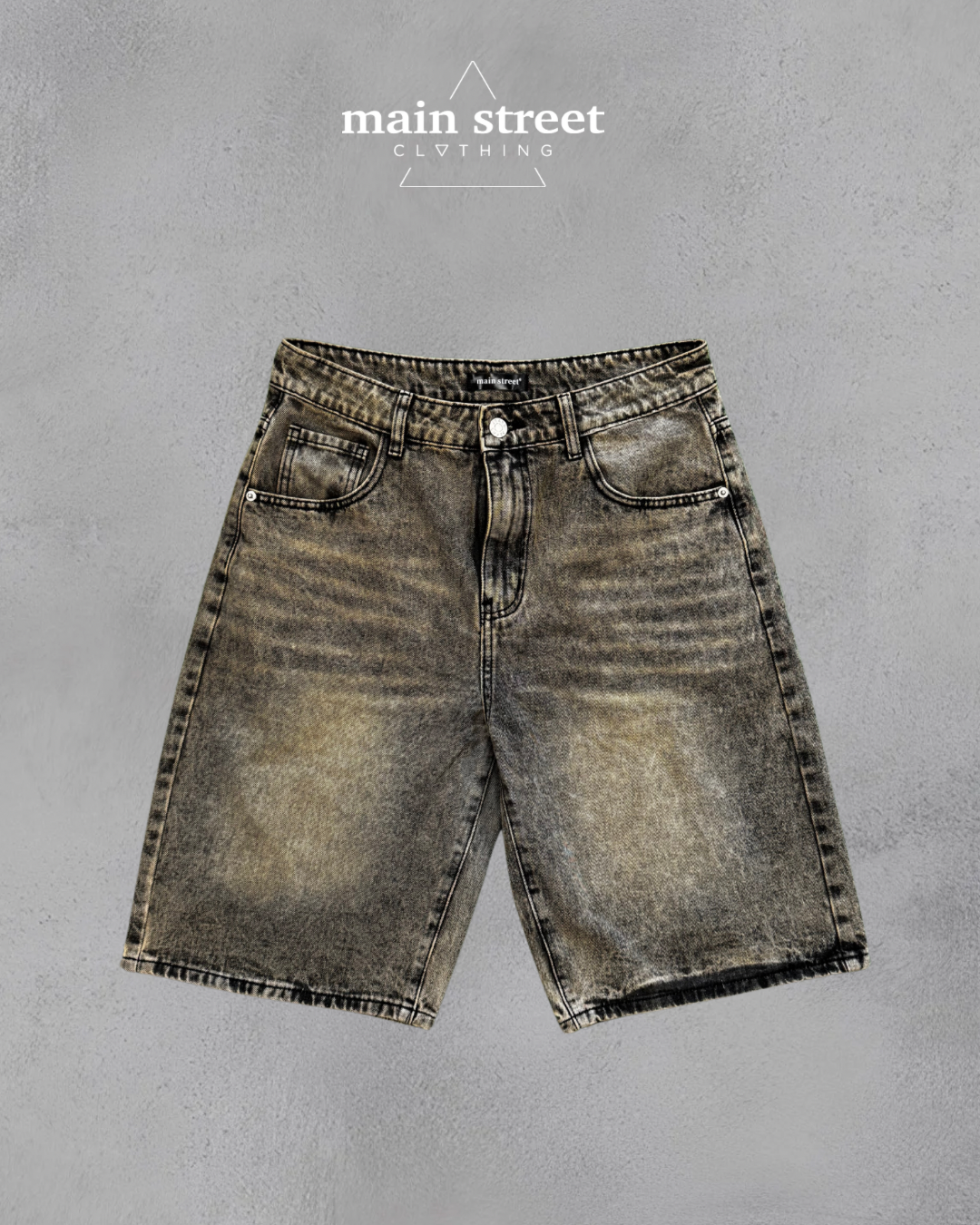 Jorts Denim Washed