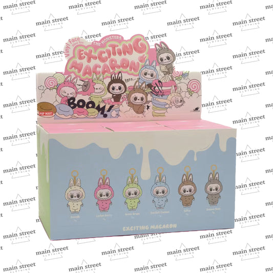 Pop Mart Labubu The Monsters Exciting Macarons (Box of 6)