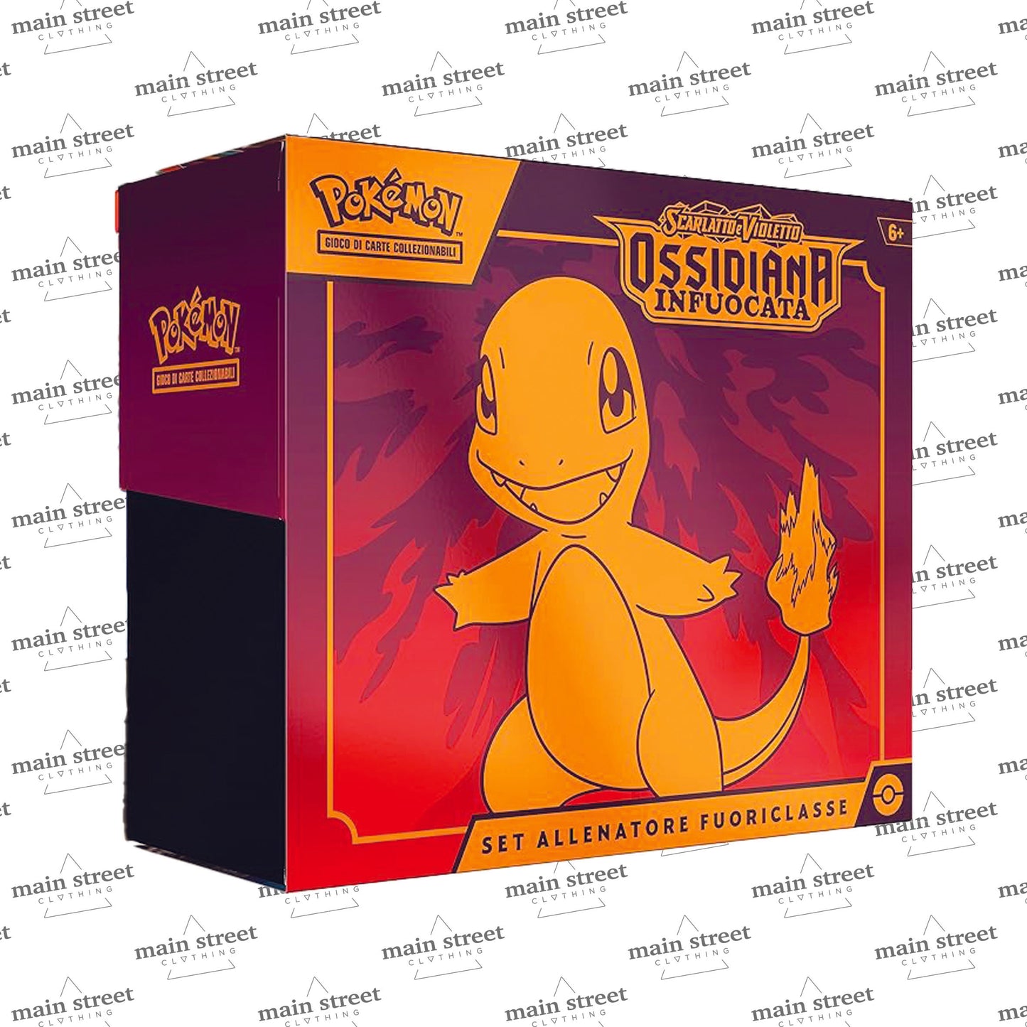 Pokemon Ossidiana Infuocata Set Allenatore Fuoriclasse