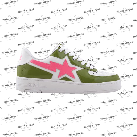 A Bathing Ape Bape Sta Icon Low #2 Green