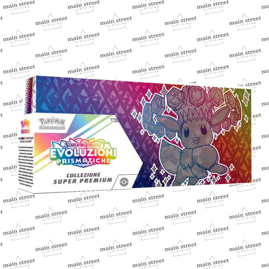 Pokemon ITA Evoluzioni Prismatiche Collezione Super Premium