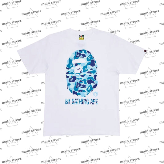 T-Shirt BAPE ABC Camo By Bathing Ape White/Blue