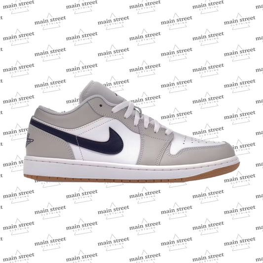 Jordan 1 Low Midnight Navy Neutral Grey