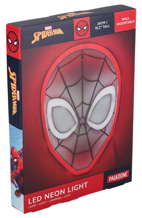 Lampada Neon da Muro Spider-Man