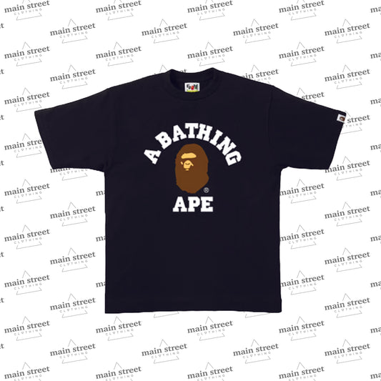 T-Shirt BAPE College Black