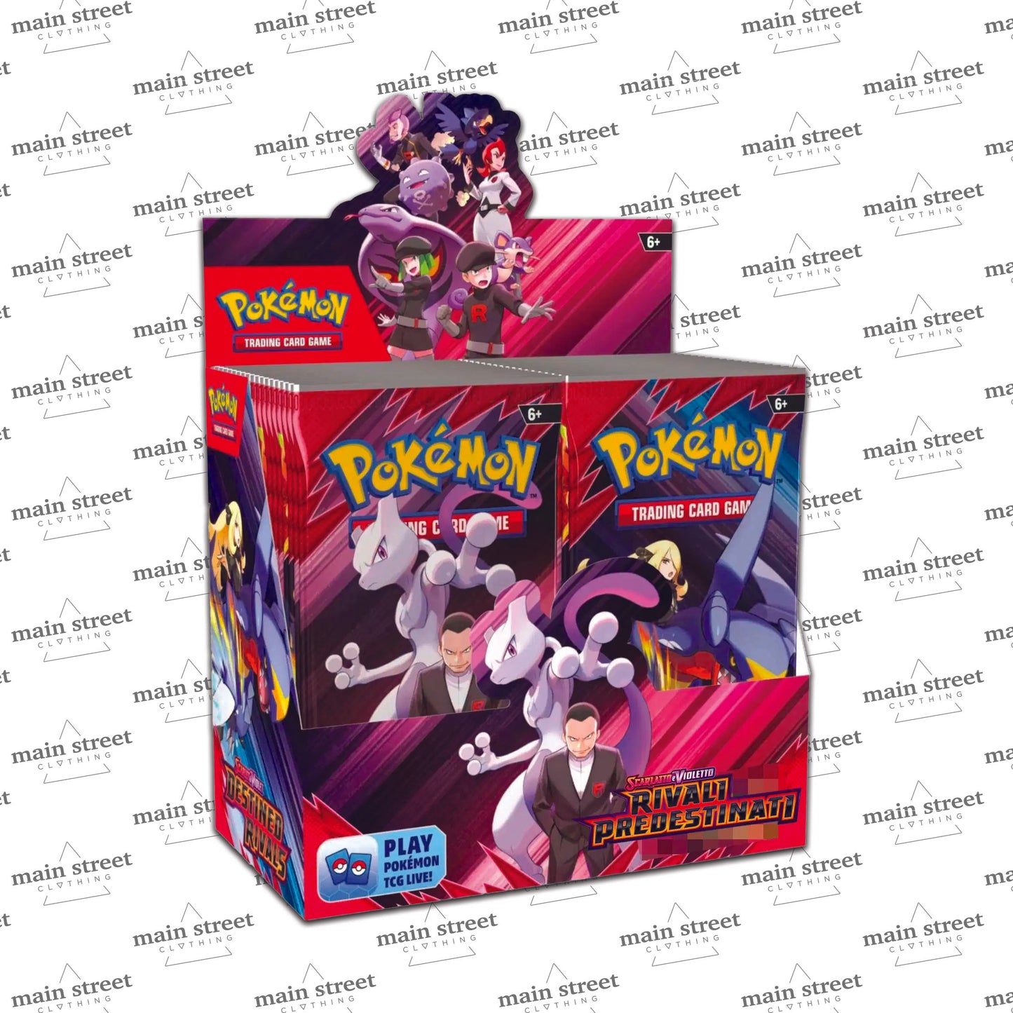 Pokemon ITA Team Rocket: Rivali Predestinati Box 36 Buste