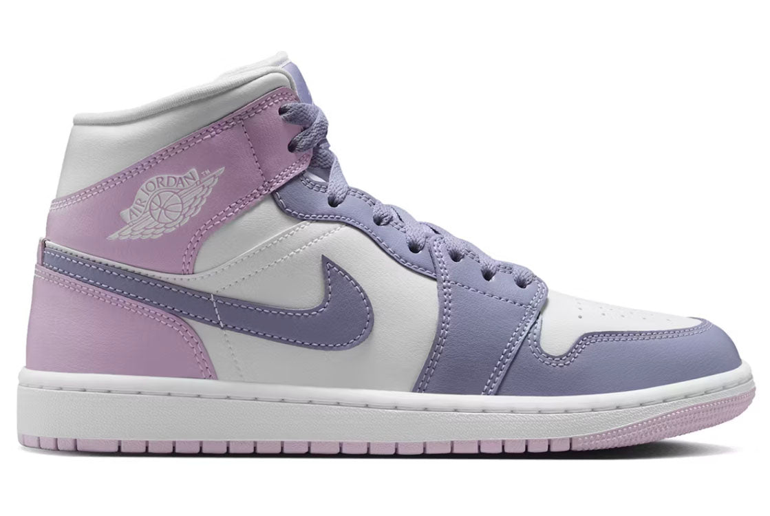 Jordan 1 Mid Indigo Haze Doll White