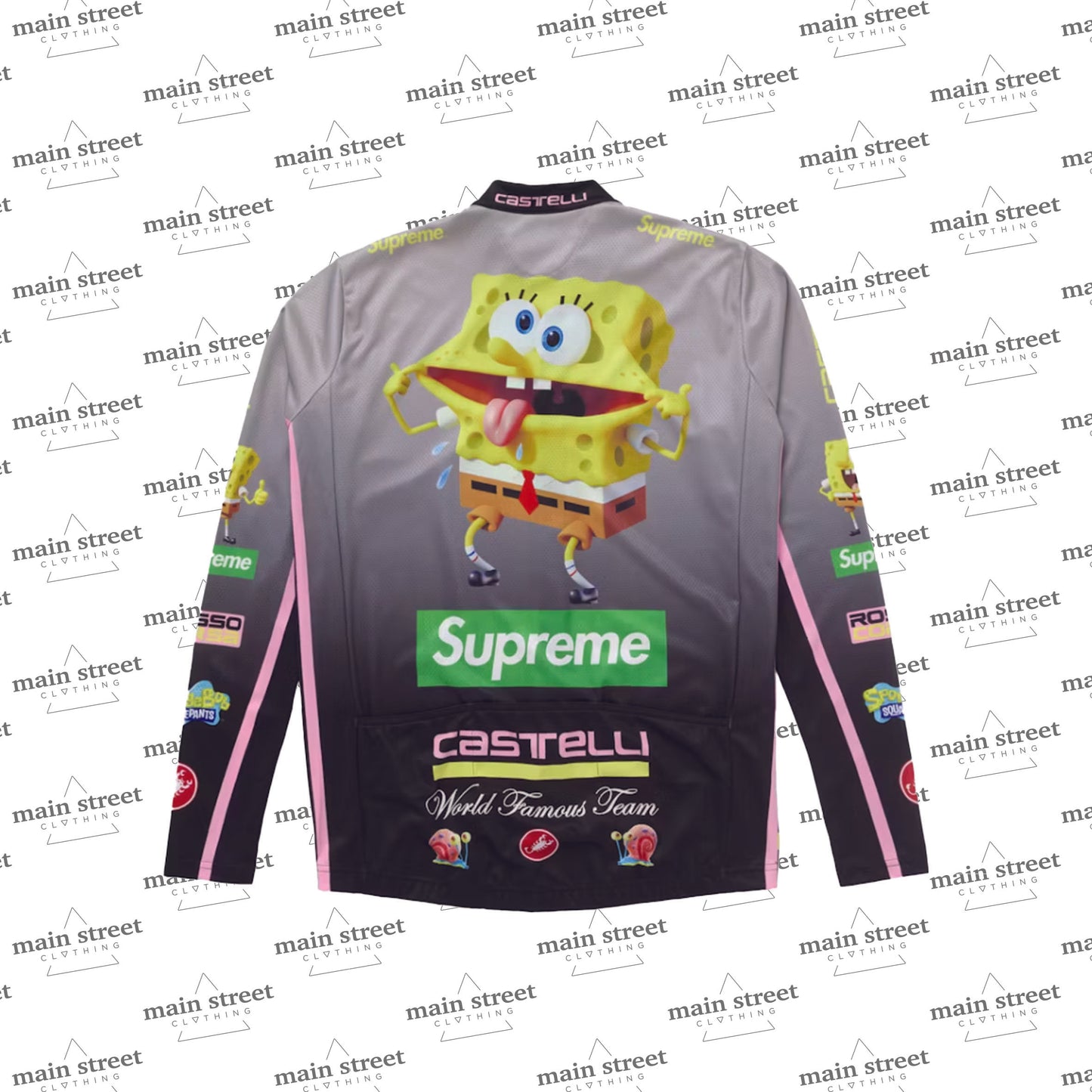 Supreme SpongeBob SquarePants Castelli Cycling Jersey